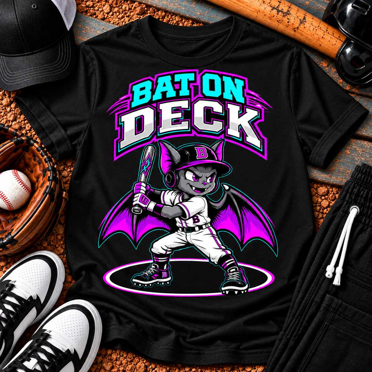 Bat on Deck Youth T-Shirt