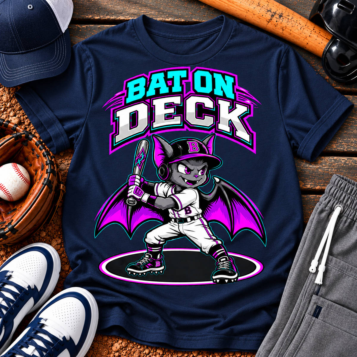 Bat on Deck Youth T-Shirt