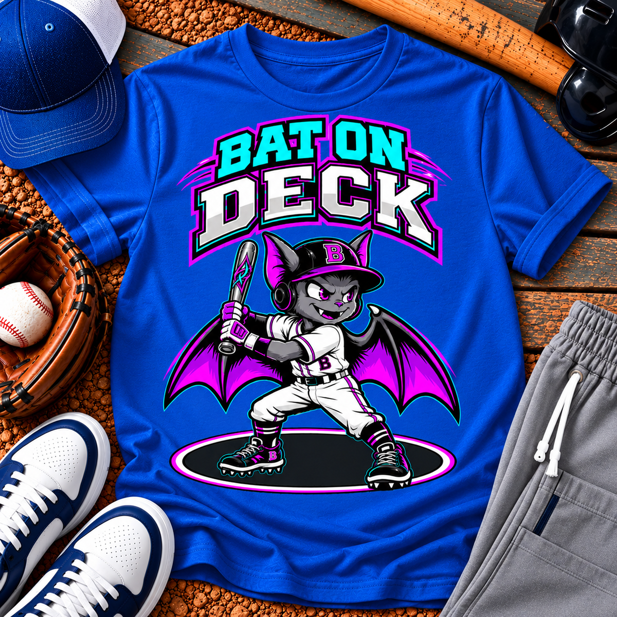 Bat on Deck Youth T-Shirt