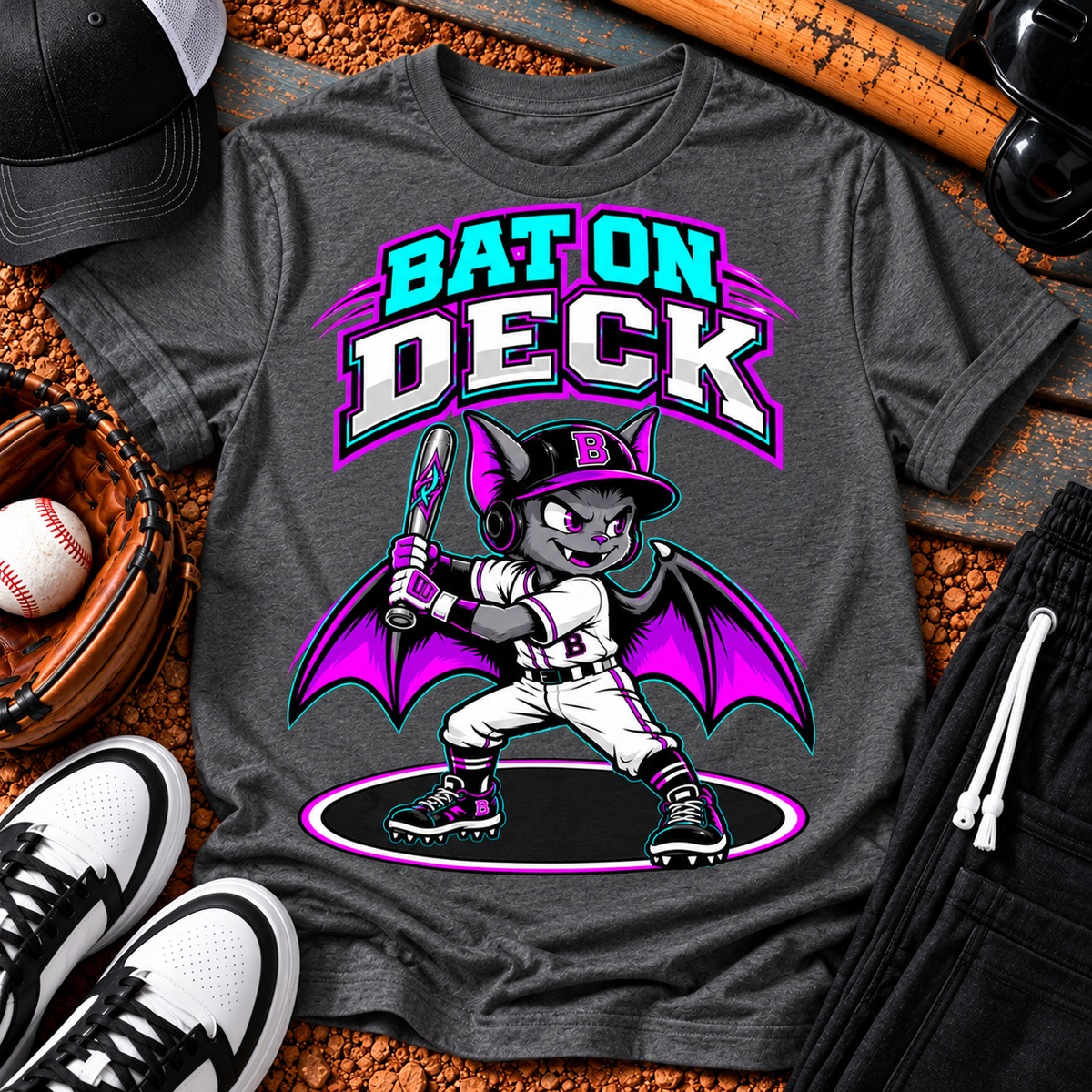 Bat on Deck Youth T-Shirt