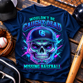 Caught Dead Missing Baseball Youth T-Shirt